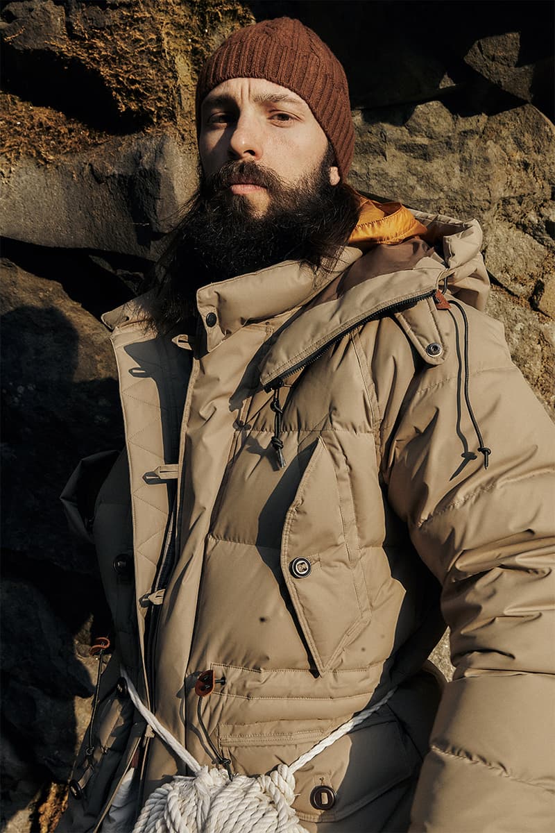이스트로그가 선보이는 2021 가을, 겨울 ‘크램폰’ 컬렉션 룩북, 등반가, 아이젠, 장진호 파카, 펀데일 파카