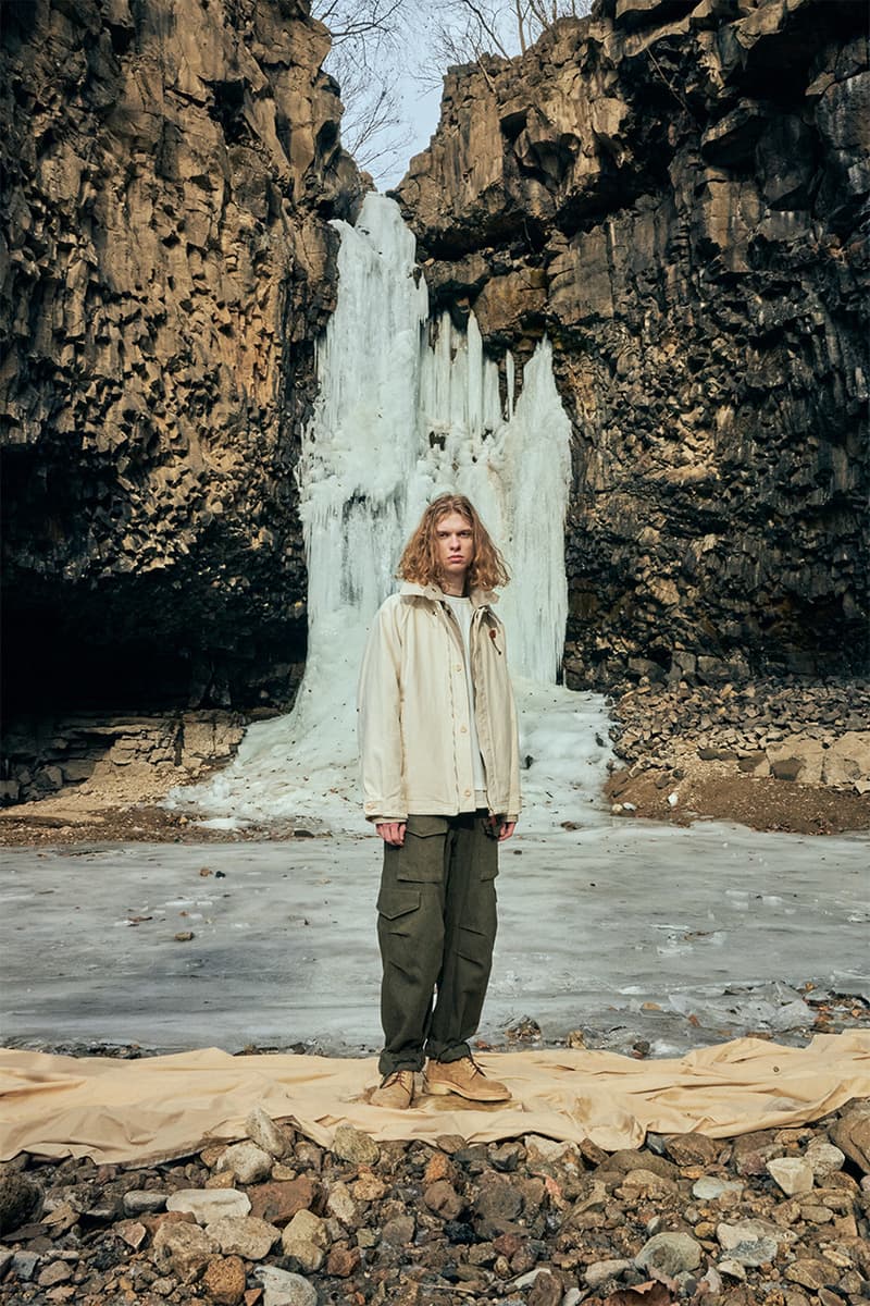 이스트로그가 선보이는 2021 가을, 겨울 ‘크램폰’ 컬렉션 룩북, 등반가, 아이젠, 장진호 파카, 펀데일 파카