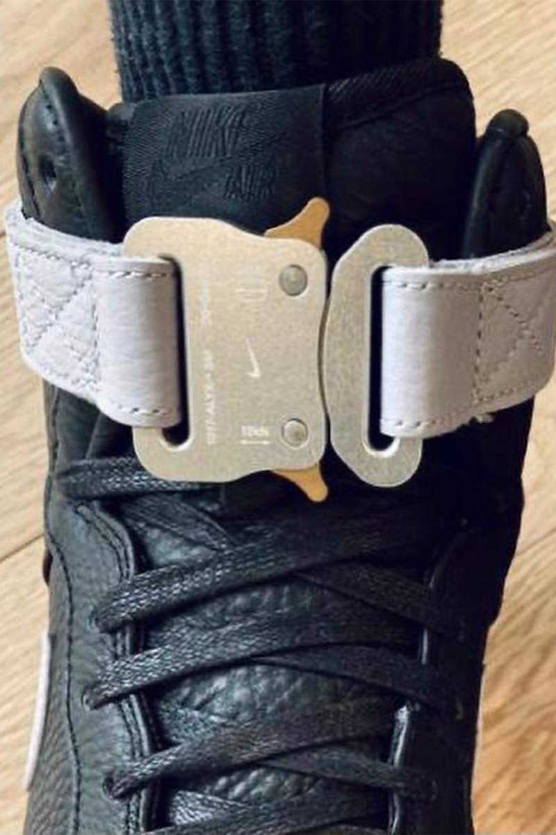 매튜 윌리엄스가 직접 공개한 1017 알릭스 9SM x 나이키 에어 포스 1 실물, 협업 스니커, 이미지, SNKRS, 지방시
