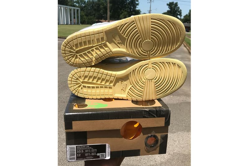 마침내 공개된 오프 화이트 x 나이키 덩크 ‘더 피프티’ 실물 이미지, 버질 아블로, 협업 스니커, SNKRS