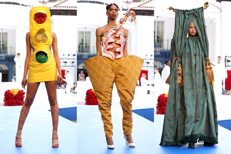 신호등, 아이스크림 등으로 채워진 파이어 모스 2021년 가을 쿠튀르 컬렉션