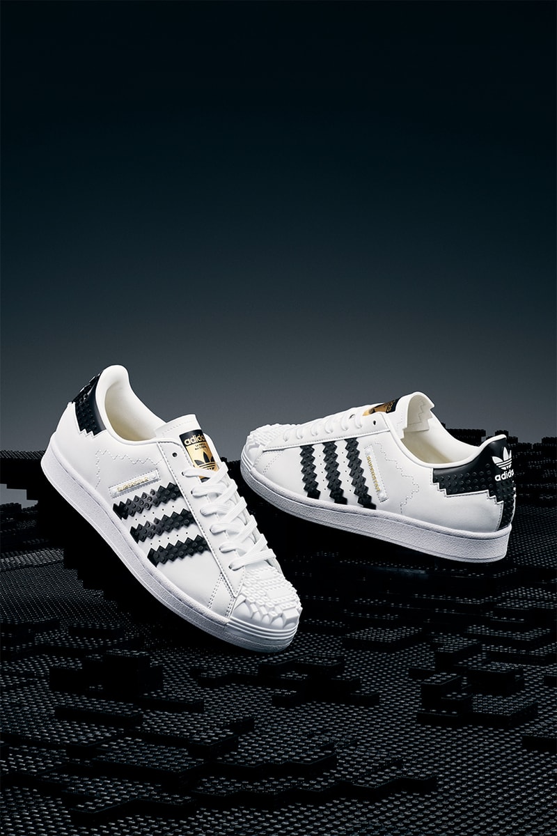 아디다스 오리지널스 x 레고, 스니커와 완구를 연결시키다 adidas originals lego superstar 슈퍼스타 토이 toy sneaker
