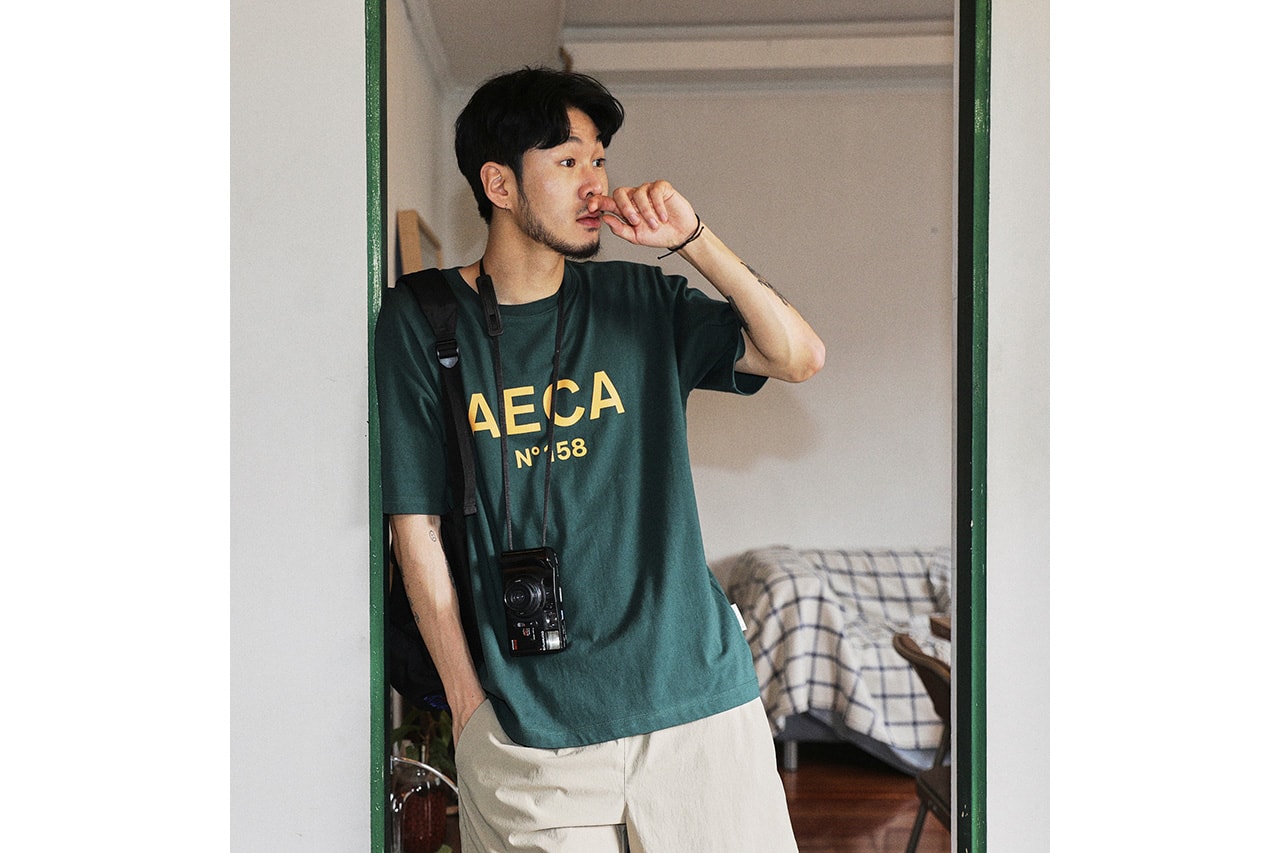 ‘여름날의 휴식’을 담아낸 에이카 화이트의 'AECA N158' 컬렉션 출시, 로고 볼캡, 여름 티셔츠