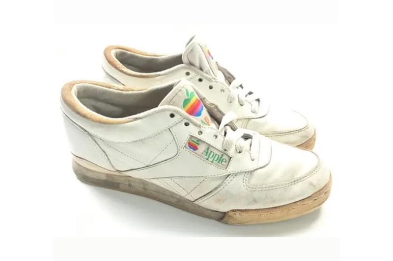 리복 클럽 C로 재현한 1990년대 빈티지 애플 스니커는 어떤 모습?, 아이폰, 아이패드, 인스타그램, 커스텀 스니커
