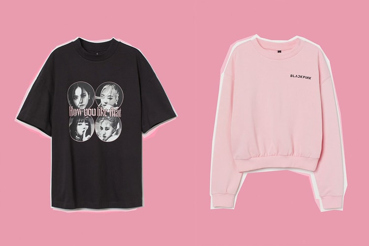 블랙핑크 x H&M 머천다이즈 의류 및 액세서리 출시 정보
