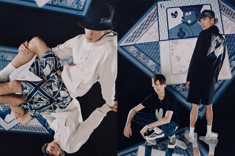 케니 샤프 x 디올, ‘카드 게임’을 테마로 한 협업 캡슐 컬렉션 출시