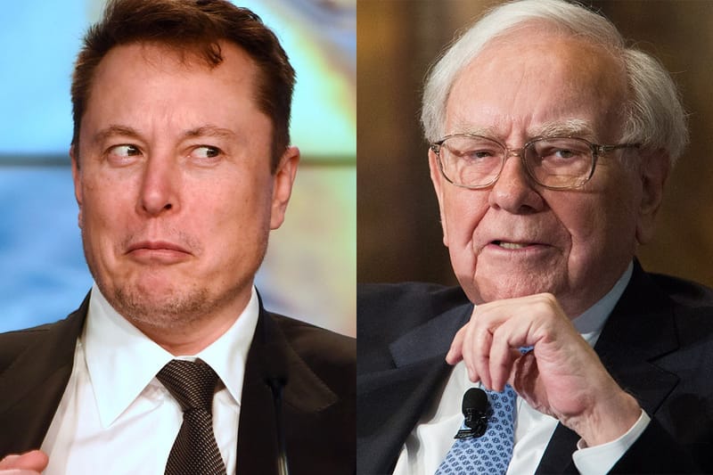 일론 머스크, '워렌 버핏이 코인을 사라고 했다'는 내용의 트윗을 올렸다 삭제하다