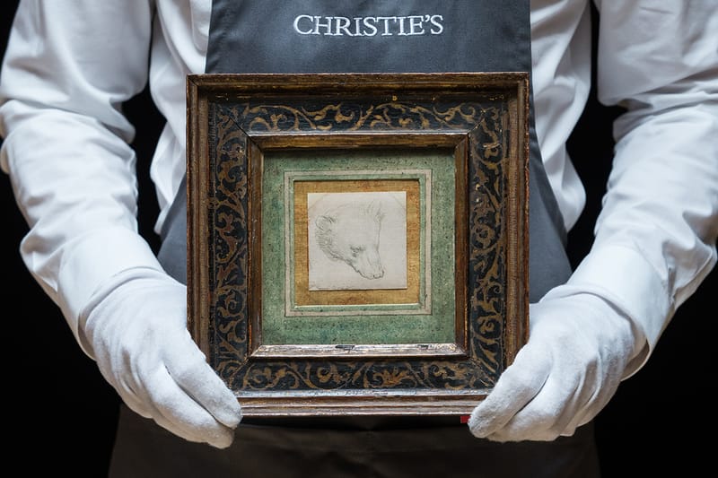 가로, 세로 7cm 크기의 ‘곰 그림’이 1백40억 원에 팔렸다