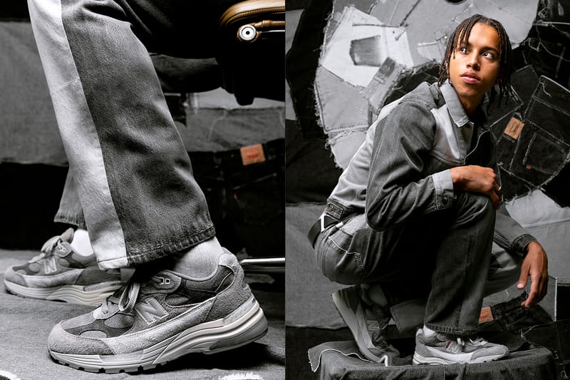 협업 992 포함, 빈티지 패치워크로 구성된 리바이스 x 뉴발란스 2021 여름 컬렉션