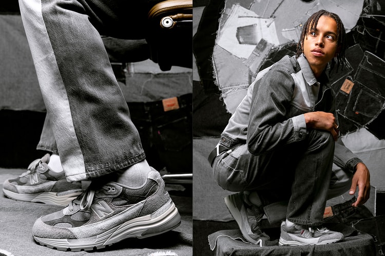 협업 992 포함, 빈티지 패치워크로 구성된 리바이스 x 뉴발란스 2021 여름 컬렉션