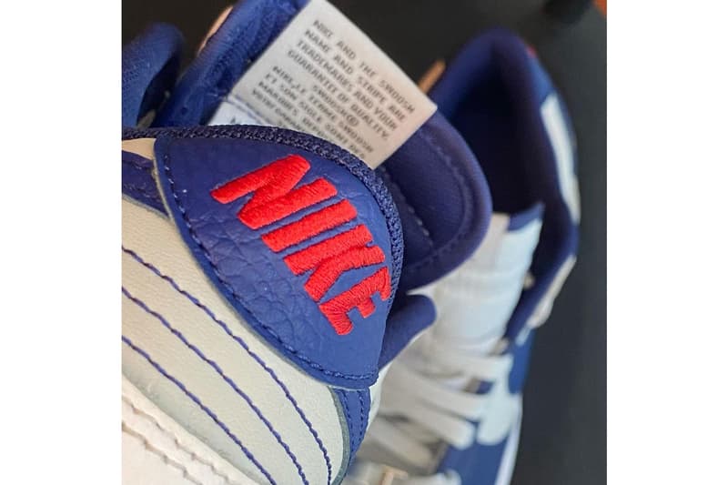 NBA 75주년 기념 나이키 덩크 로우 ‘브루클린 네츠’ 실물 살펴보기
