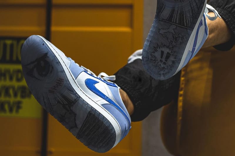 나이키 에어 조던 1 로우 '마이티 스우셔스' 착용 사진 공개