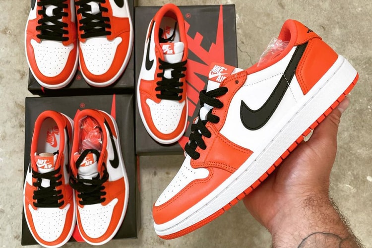 나이키 에어 조던 1 로우 ‘섀터드 백보드’의 실물이 공개됐다