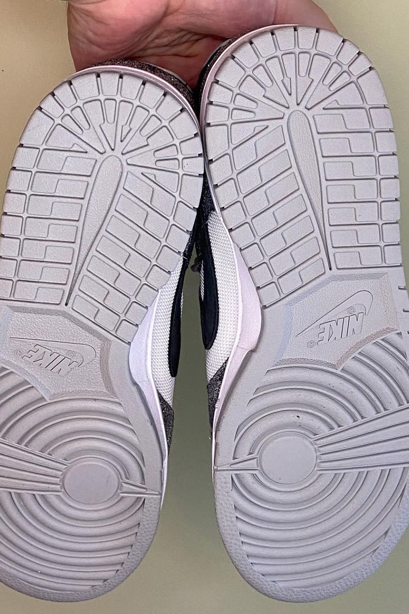 은박지 덩크? 나이키 덩크 로우 '쉬머' 실물 사진 유출, 나이키 농구화, 덩크 하이, 스니커, 래플, 라플