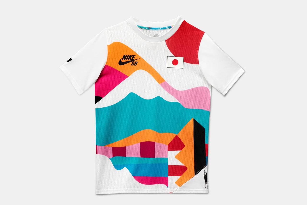 나이키 SB가 제작한 ‘도쿄 올림픽’ 스케이트보드 국가대표 유니폼의 모습은?, 피에트 파라, 미국, 프랑스, 일본, 브라질