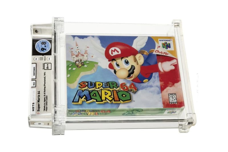 역대 최고가를 경신한 닌텐도 64 '슈퍼 마리오 64' 카트리지의 가격은?