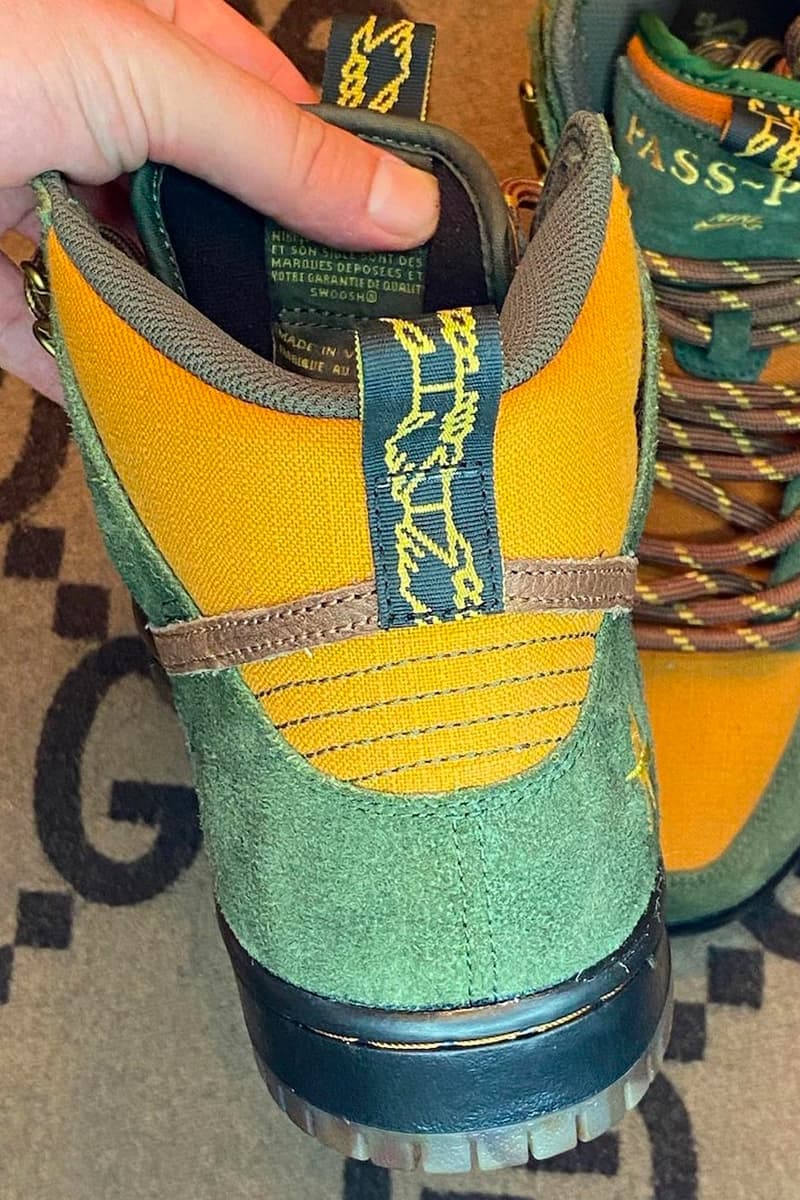 하이킹 부츠를 빼닮은 패스~포트 x 나이키 SB 덩크 하이' '워크부츠' 실물 사진 공개, 오스트레일리아, 호주, 나이키 농구화, 아웃도어