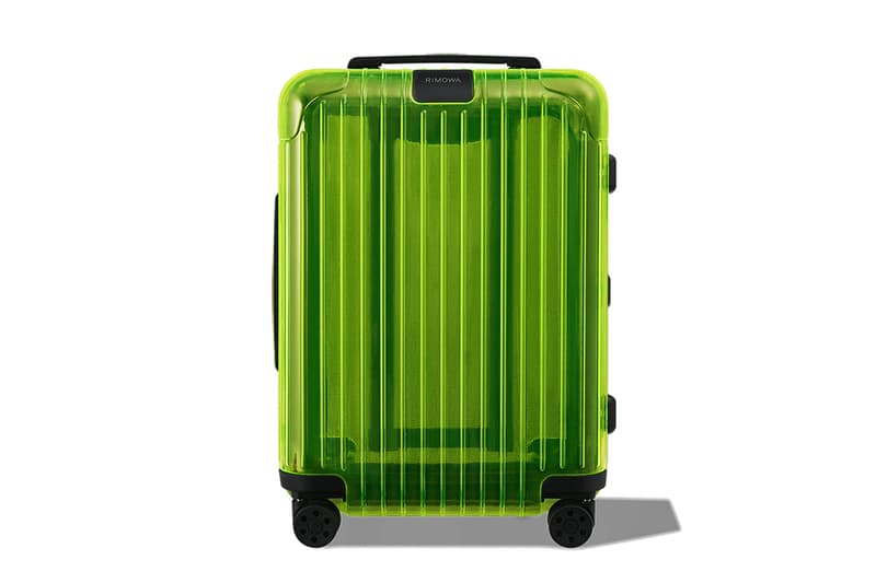 리모와, 반투명 핑크 & 라임 컬러의 에센셜 네온 컬렉션 슈트케이스 출시, 여행가방, 수트케이스, 수하물