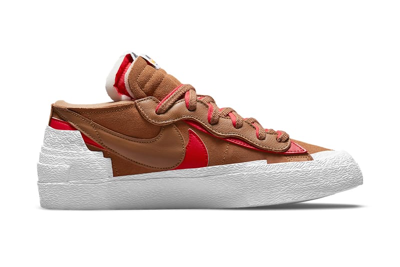 사카이 x 나이키 협업 블레이저 로우 ‘브리티시 탄’ 공식 상세 이미지