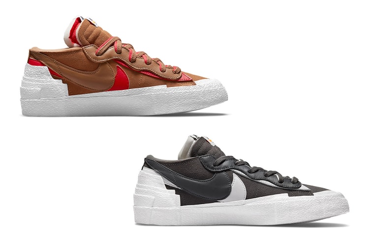 사카이 x 나이키 블레이저 로우 ‘브리티시 탄’ & ‘아이언 그레이’ 국내 출시 정보