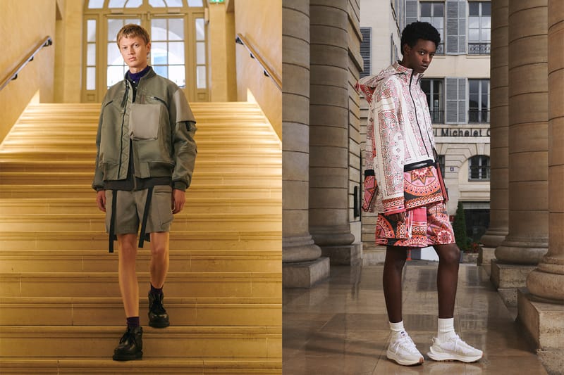 아크로님 협업 포함, 사카이 2022 SS 남성복 컬렉션 룩북 공개