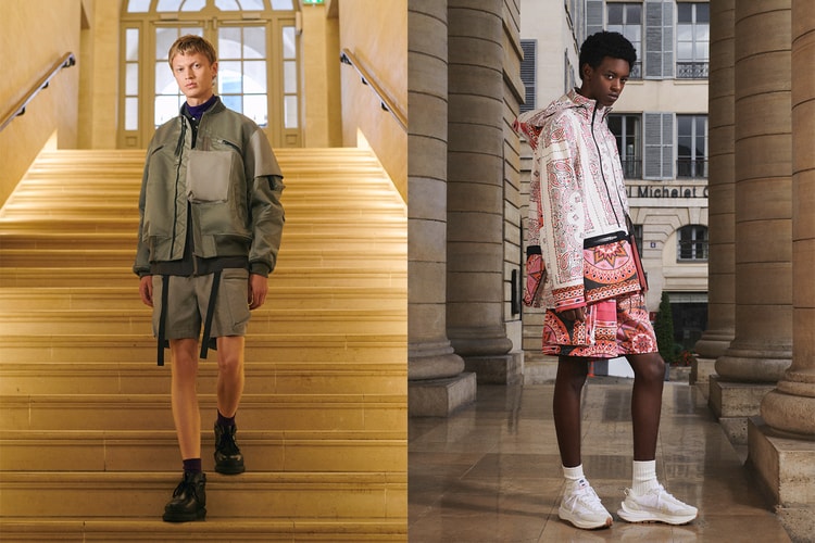 아크로님 협업 포함, 사카이 2022 SS 남성복 컬렉션 룩북 공개