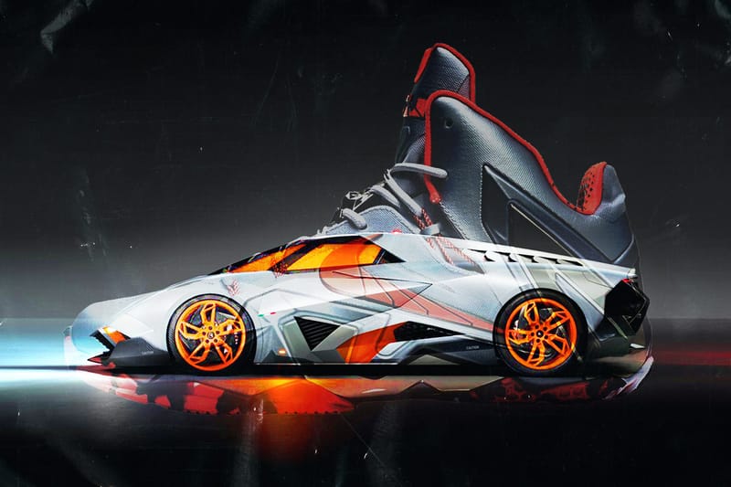 람보르기니, 페라리 등 자동차에서 영감을 얻은 스니커 12