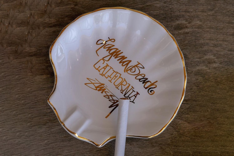 스투시, 재떨이, 티 포트 & 자석 등으로 구성된 주방용품 컬렉션 출시