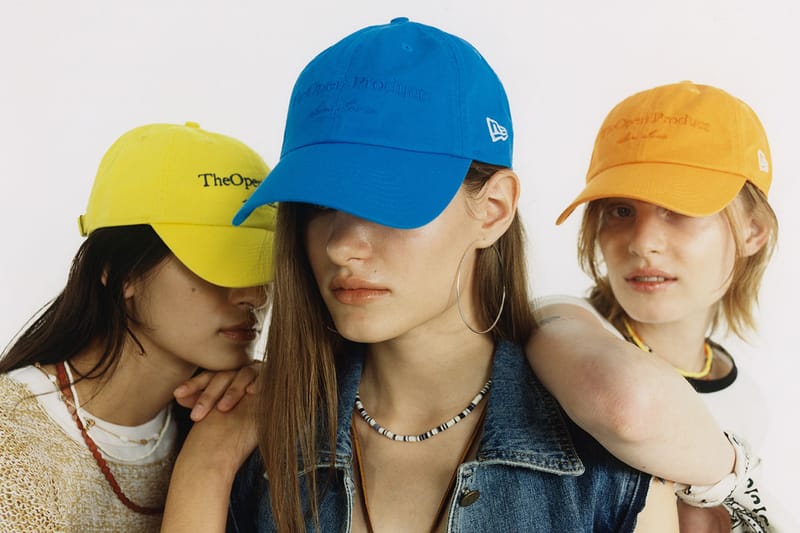 상큼한 컬러의 볼캡들, 더오픈프로덕트 x 뉴에라 협업 여름 컬렉션 출시