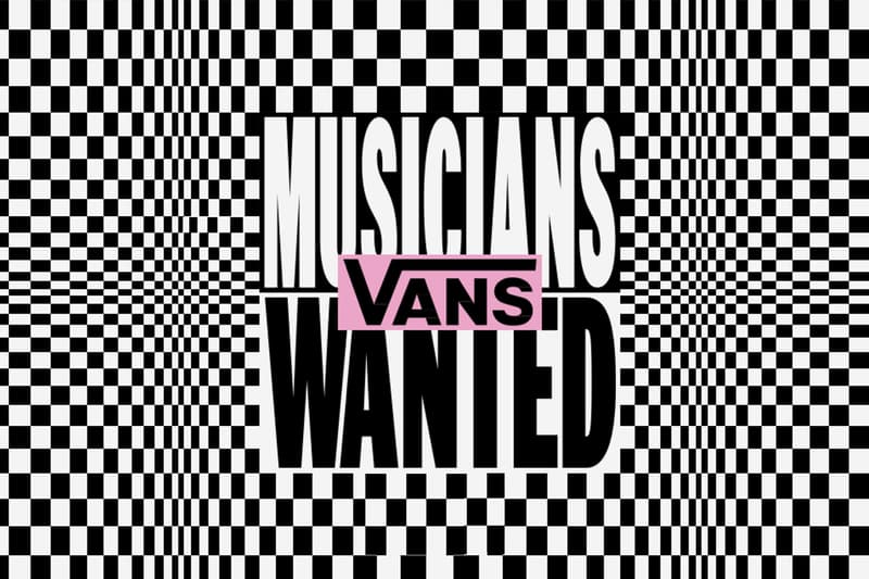반스의 글로벌 뮤직 캠페인, '뮤지션 원티드' 음원 접수 시작 vans musicians wanted
