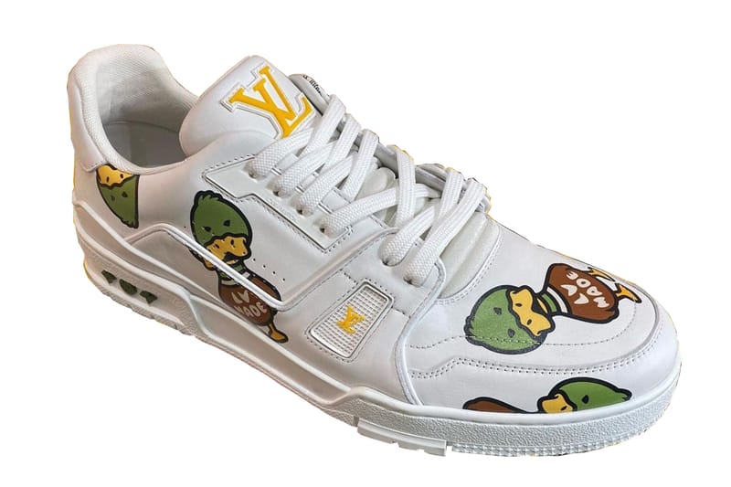 니고 x 버질 아블로 루이 비통 LV² 트레이너 스니커 실물 첫 공개