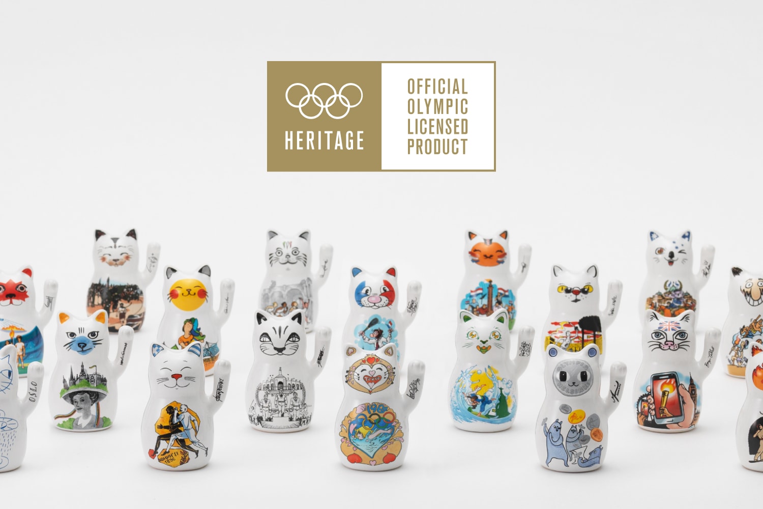 최상위 등급 공식 올림픽 굿즈, 올림픽 헤리티지 컬렉션 ‘2020 럭키캣 에디션’