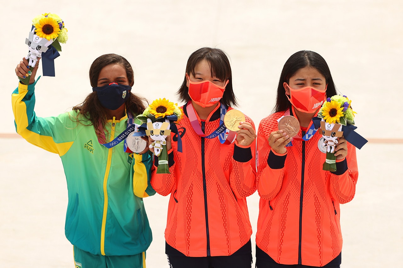 '도쿄 올림픽' 여자 스케이트보드 부문에서 최연소 금메달리스트가 탄생했다, 호리고메 유토, 니시야 모미지