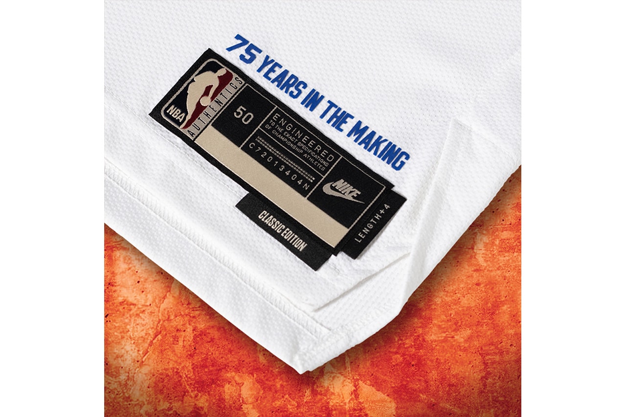 나이키, NBA 75주년 기념 복고풍 유니폼 3종 공개, 뉴욕 닉스, 골든스테이트 워리어스, 보스턴 셀틱스