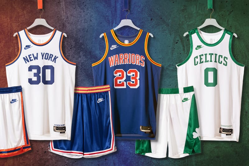 나이키, NBA 75주년 기념 복고풍 유니폼 3종 공개