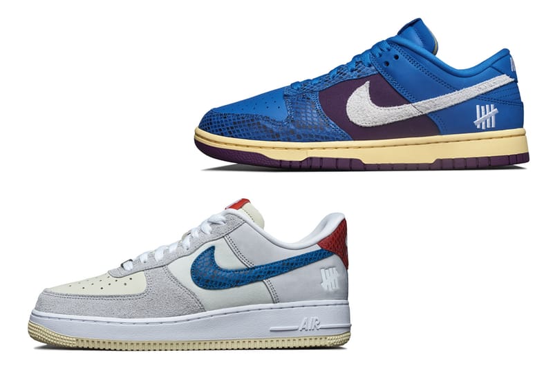나이키 x 언디피티드의 협업 ‘덩크’ & ‘에어 포스 1’ 국내 공식 발매