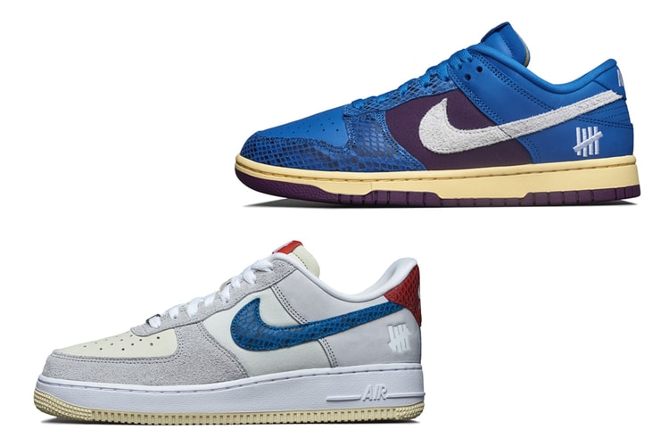 나이키 x 언디피티드의 협업 ‘덩크’ & ‘에어 포스 1’ 국내 공식 발매