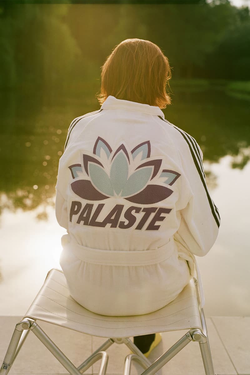 팔라스 x 아디다스 협업 컬렉션 발매 정보, PALASTE, 목욕 가운, 요가 매트, 슬리퍼, 토트백