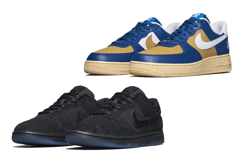 업데이트: 래플 아닌 선착순, 언디피티드 x 나이키 에어 포스 1 및 덩크 국내 공식 발매