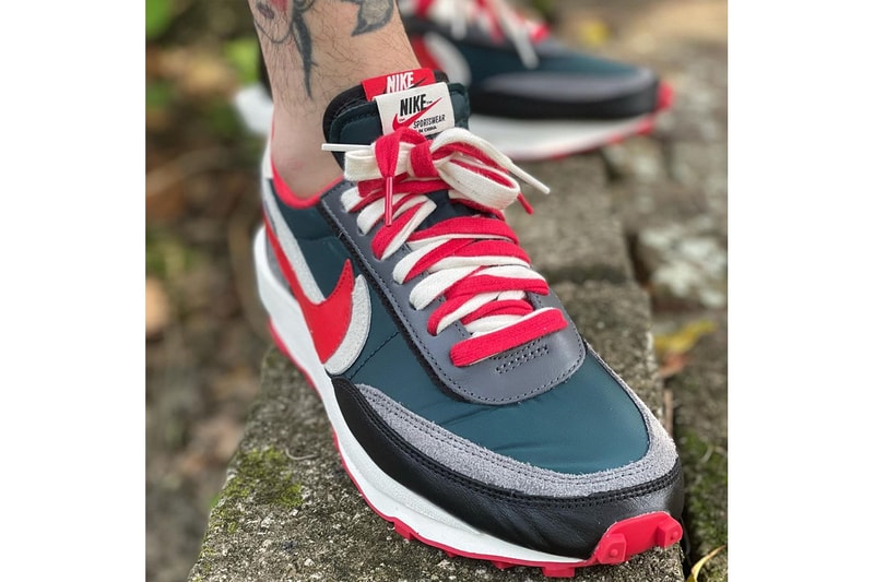 언더커버 x 사카이 x 나이키 LD 와플 실제 착용 사진 공개, 협업 스니커, SNKRS, 아베 치토세, 다카하시 준