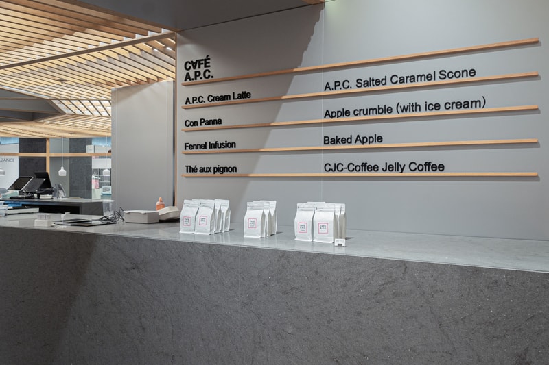 국내 최초 문을 연, 'CAFÉ A.P.C.' 들여다보기 apc 아페쎄 카페 커피 장 뚜이뚜