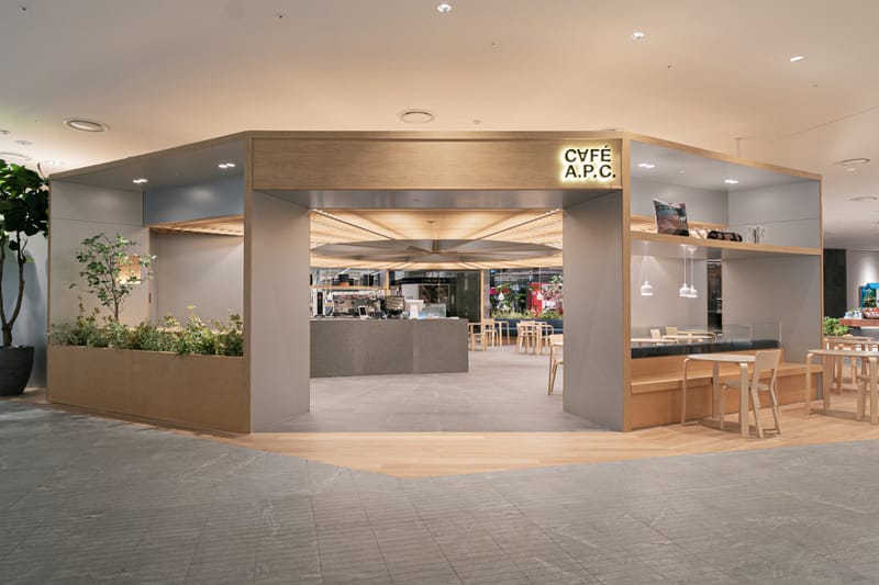 국내 최초 문을 연, 'CAFÉ A.P.C.' 들여다보기