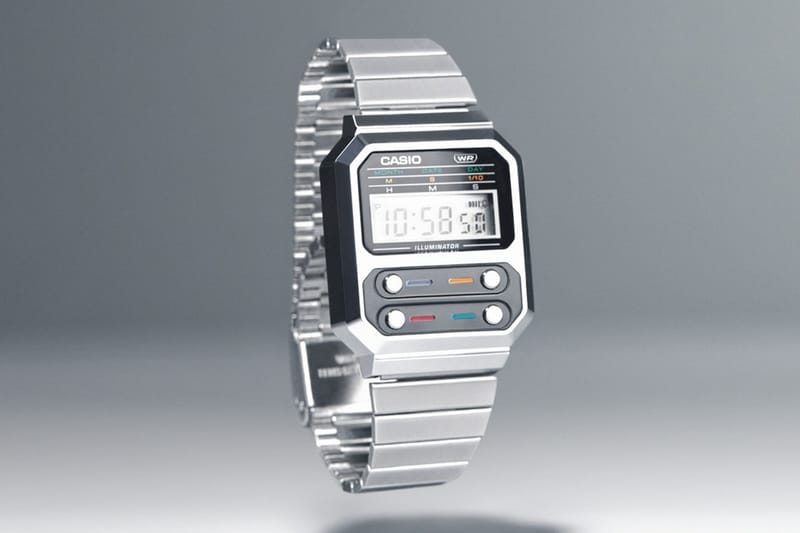 과거와 미래의 만남, 카시오 A100WE 출시