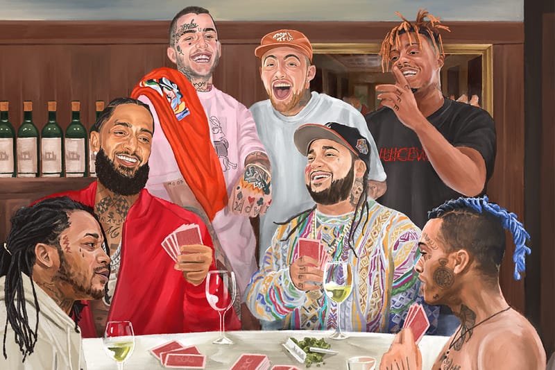 '하입비스트' 온라인 전시: 무드잔잔, 'The G. O. A. T.'