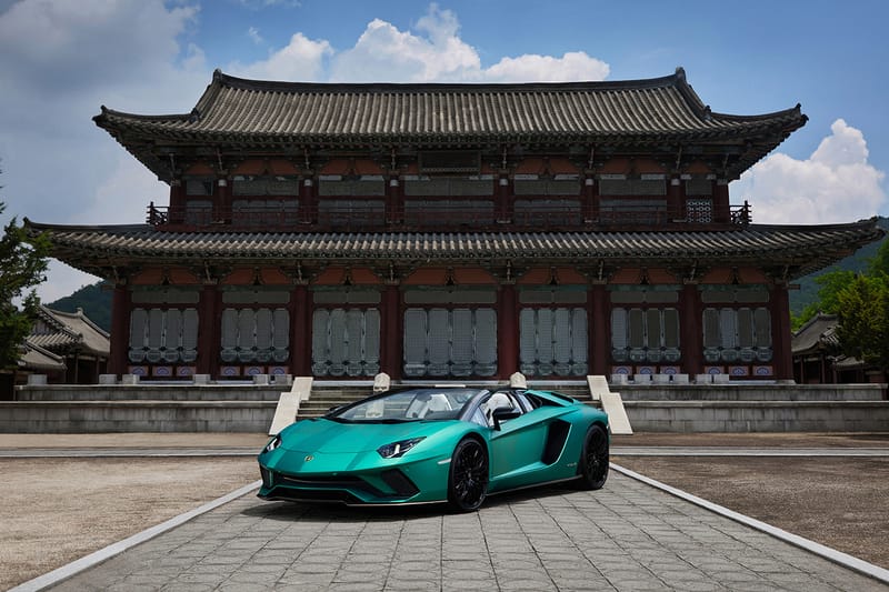 한국의 멋을 담은 람보르기니 아벤타도르 S 로드스터 '코리안 스페셜 시리즈' 발표