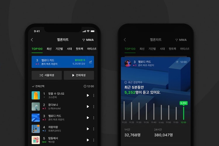 멜론 '톱 100 차트'가 1년 만에 부활한다