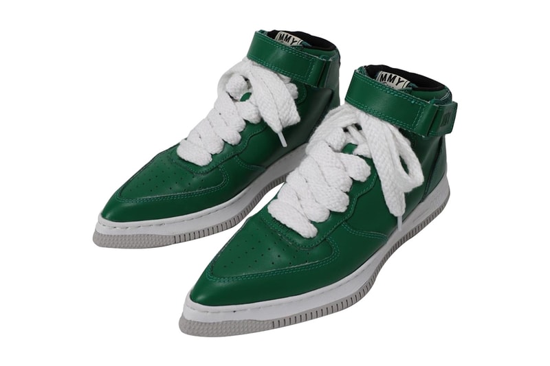 에어 포스 1 하이의 웨스턴 부츠화? 미하라 야스히로 2022 SS 포인티드 스니커