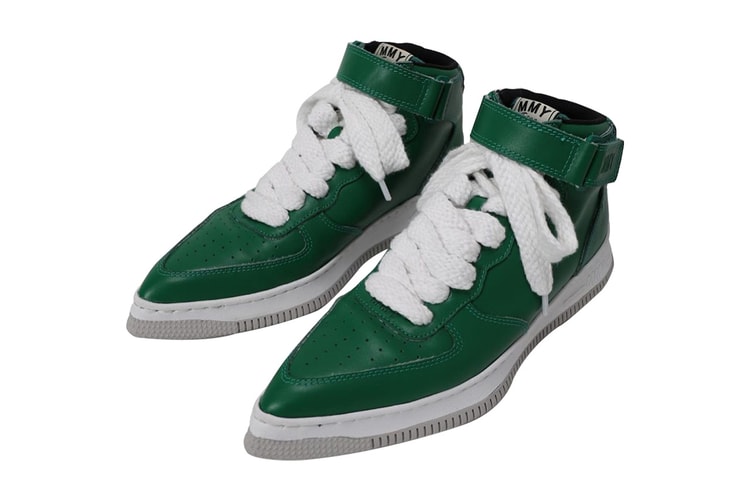 에어 포스 1 하이의 웨스턴 부츠화? 미하라 야스히로 2022 SS 포인티드 스니커