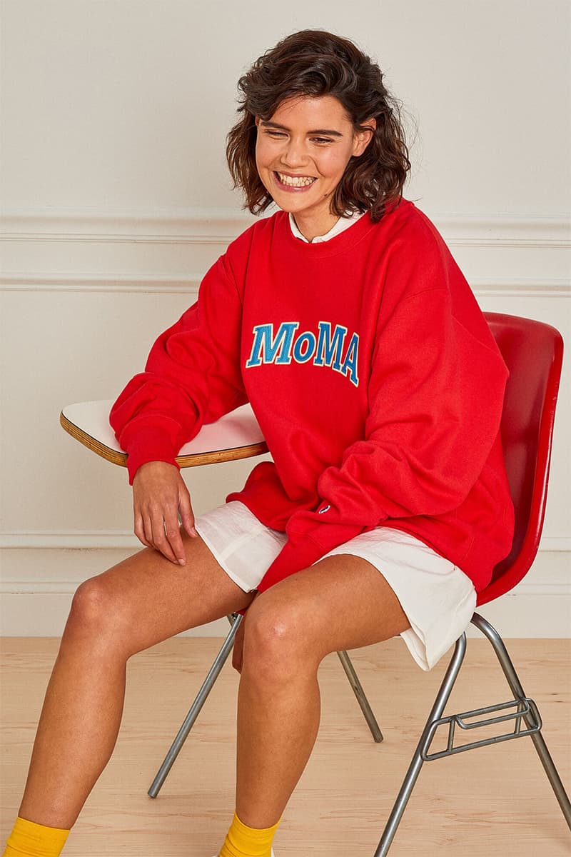 MoMA 디자인 스토어, 새로운 의류 컬렉션 ‘Team MoMA’ 출시, 챔피온, 뉴에라