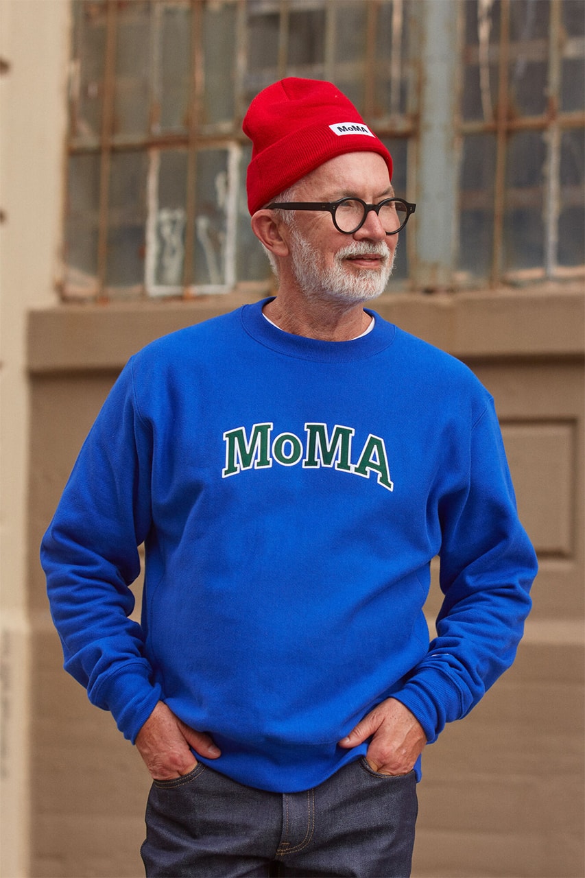 MoMA 디자인 스토어, 새로운 의류 컬렉션 ‘Team MoMA’ 출시, 챔피온, 뉴에라